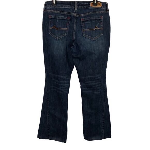 Allen B by Allen Schwartz Jeans Straight Leg Dark Wash Mid-rise Size 10 - Picture 4 of 11